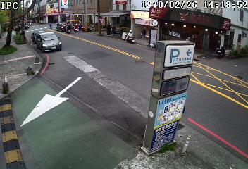 宜蘭縣道路 公正國小地下停車場入口(中華路)路況 羅東鎮公所提供